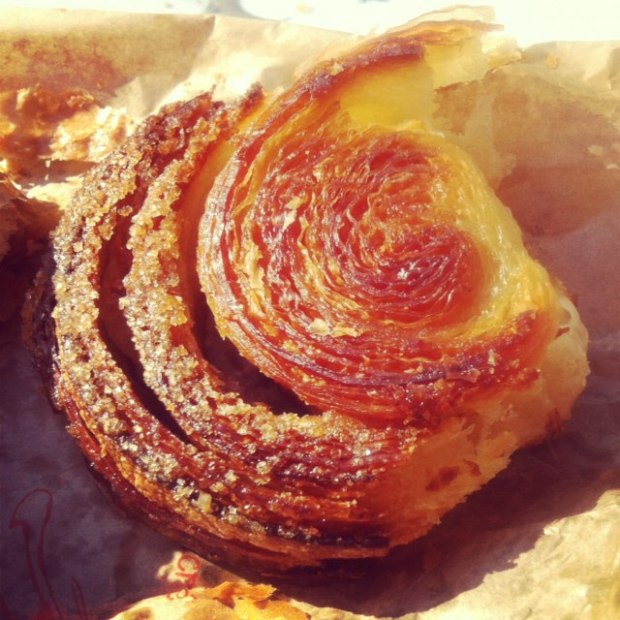 The kouign amann at Ble Sucre. Photo by me. 